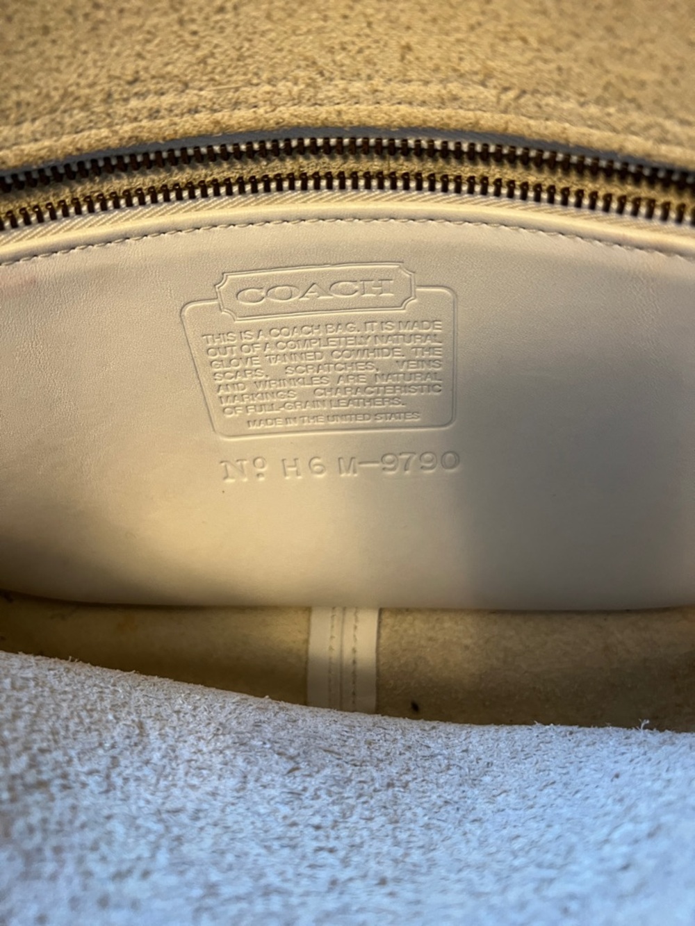 Vintage Coach crossbody Bag - Picture 4 of 7